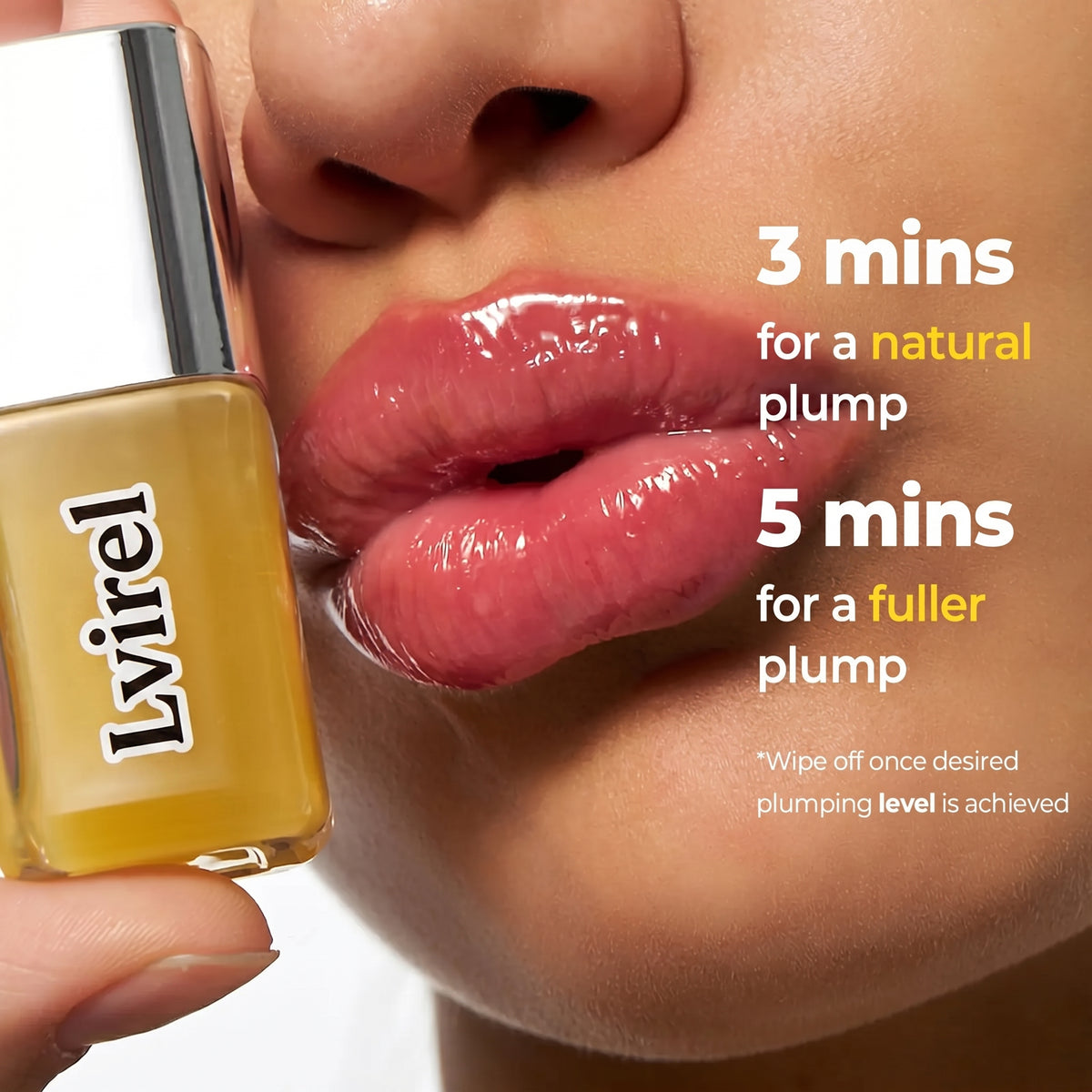Spicy Lip Plumper — Fuller-Looking Lip Plumper Gloss, Non-Sticky, High-Shine Finish