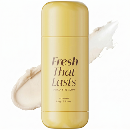 Vanilla Pistachio Aluminum Free Deodorant | 24H Odor Control + Dark Underarm Brightening for Sensitive Underarms