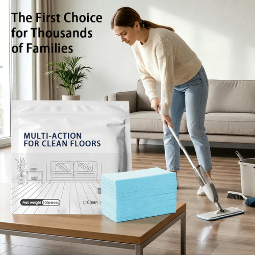 🔥Water-Soluble Floor Cleaning Sheets