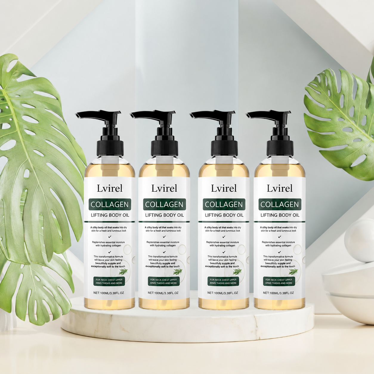 Collagen Oil: Lightweight Hydrating Body Oil for Smoother, More Radiant-Looking Skin