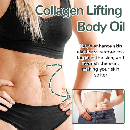 Collagen Oil: Lightweight Hydrating Body Oil for Smoother, More Radiant-Looking Skin