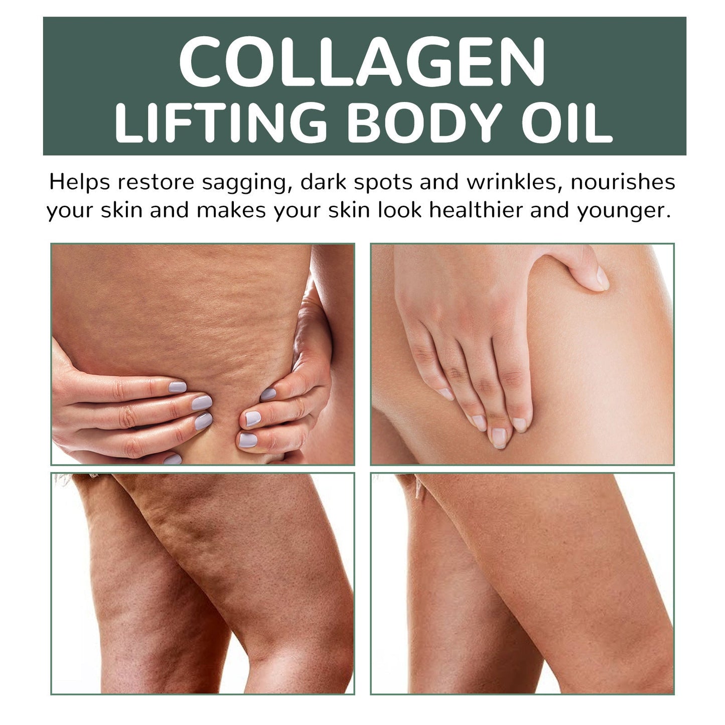 Collagen Oil: Lightweight Hydrating Body Oil for Smoother, More Radiant-Looking Skin