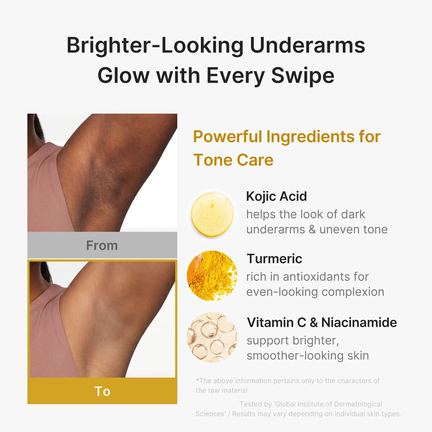 Vanilla Pistachio Aluminum Free Deodorant | 24H Odor Control + Dark Underarm Brightening for Sensitive Underarms